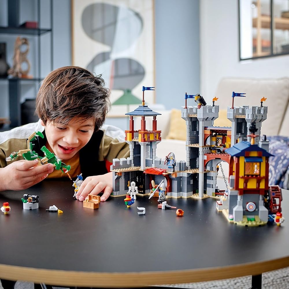 LEGO Creator Expert Medieval Castle Building Set 31120 Toy for Kids Ages 9-11
