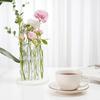 Test Tube Glass Vase Insertion Type Decorative Flower Rack Hydroponic Flower Pot Combination Vase Office Living Room Decoration