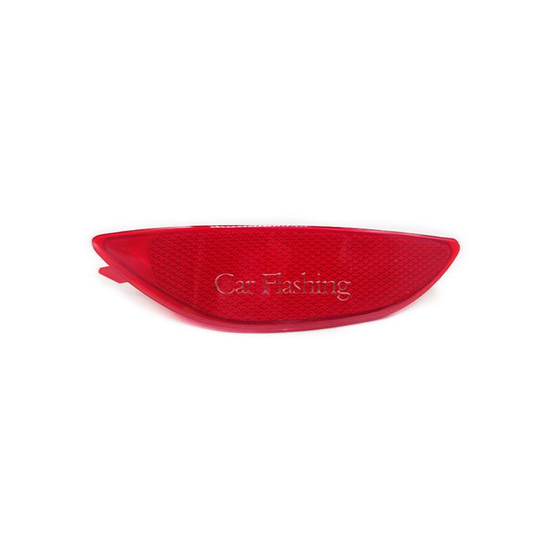 Car Rear Bumper Reflector Direct Replacement Durable Stop Red Cover For Hyundai Accent 2012 2013 2014 2015 2016 2017