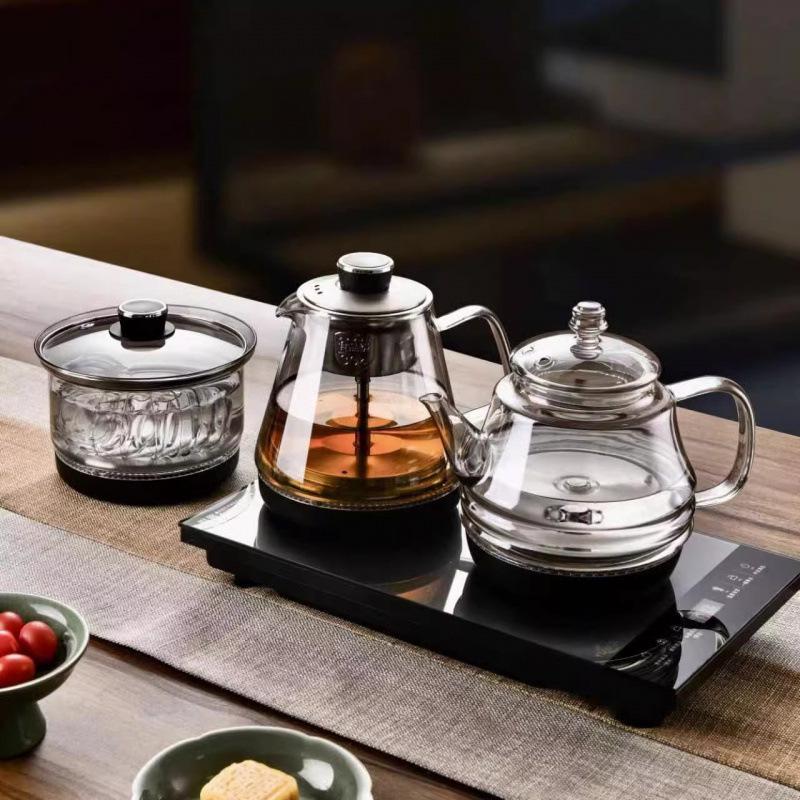 Smart Electric Kettle with Dual Inlet and Constant Temperature for Tea Brewing
