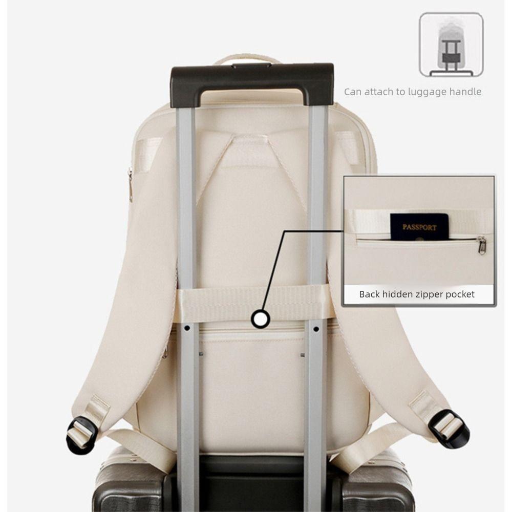 Waterproof Business Backpack Multi-Compartment Casual Shoulder Bag  Outdoor Sports