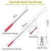 10Pcs/Set Pet Cat Toy Colorful Feather Fishing Rod Caterpillar Bell Replaceable Head Cat Teaser Wand