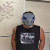 Moving Jaw Halloween Dinosaur Mask Cosplay Props Raptor Dino Mask Dinosaur Headgear  Gifts
