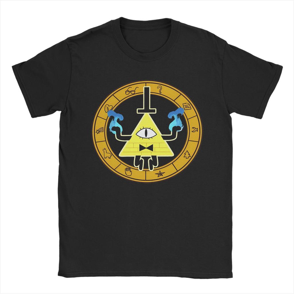 Mens TShirts Gravity Falls Always Watching Novelty 100 Cotton Tees Short Sleeve T Shirt Crew Neck Clothing Birthday Gift