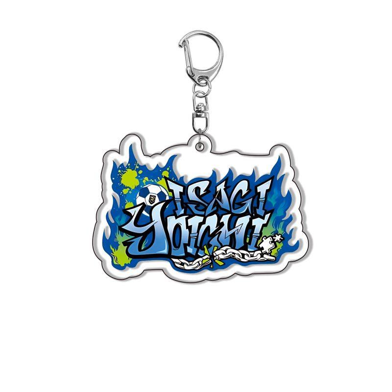 Blue Lock 2 Anime Acrylic Durable Keychain Creative Pendant Hanging Ornament Accessory Featuring Isagi Yoichi and Bachira Meguru