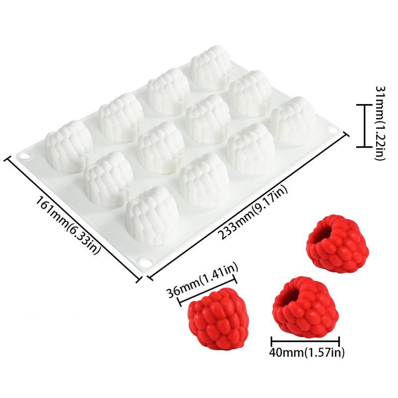 Mango Silicone Cake Mold for Fruit Mousse Homemade Dessert Pastry Bakeware  for Birthday Party