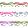 Noctilcent Eyeglass Frame Glow In the Dark Halloween Eyewear Cosplay Party Sunglasses Festival Celebrate Glowing Glasses