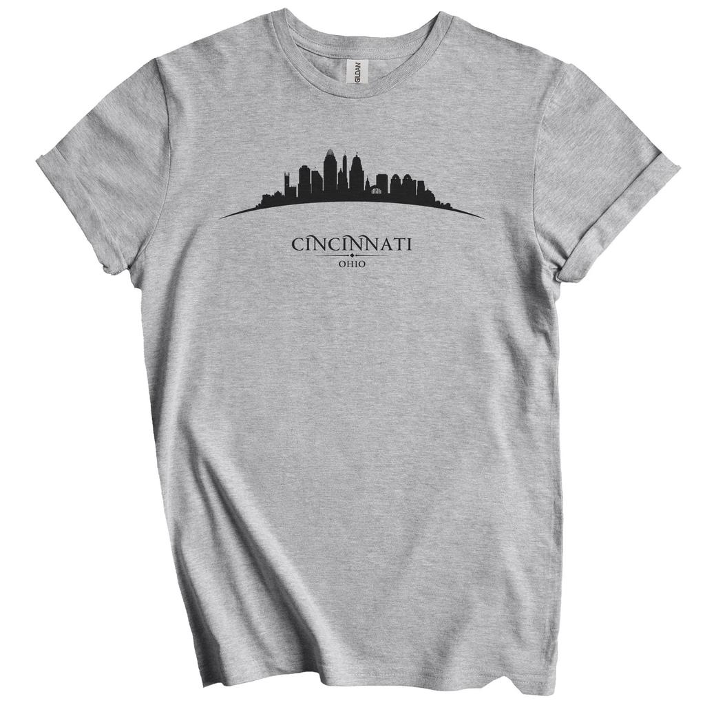 Cincinnati Ohio Cityscape Downtown Skyline T-Shirt