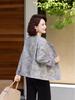 Elevate Your Style with Our New Chinese-style, Elegant Jacket for Middle-aged Women—perfect for Spring and Autumn.