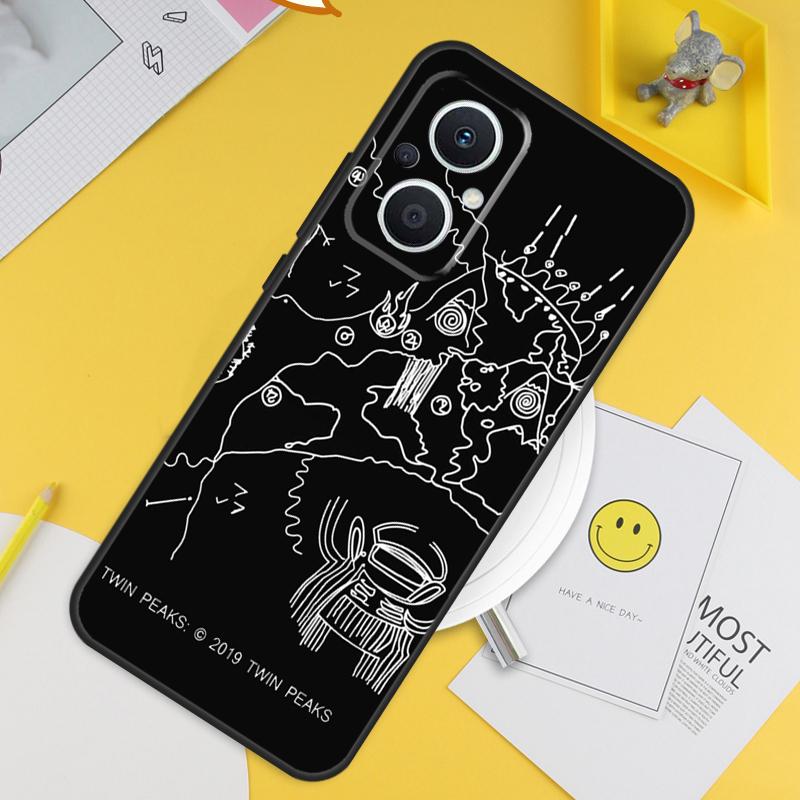 Welcome To Twin Peaks For OPPO Reno 14 12 11 10 13 Pro 8T 11F 12F 13F 14F 7 8 Lite OPPO Find X9 X8 X6 X5 Pro Case