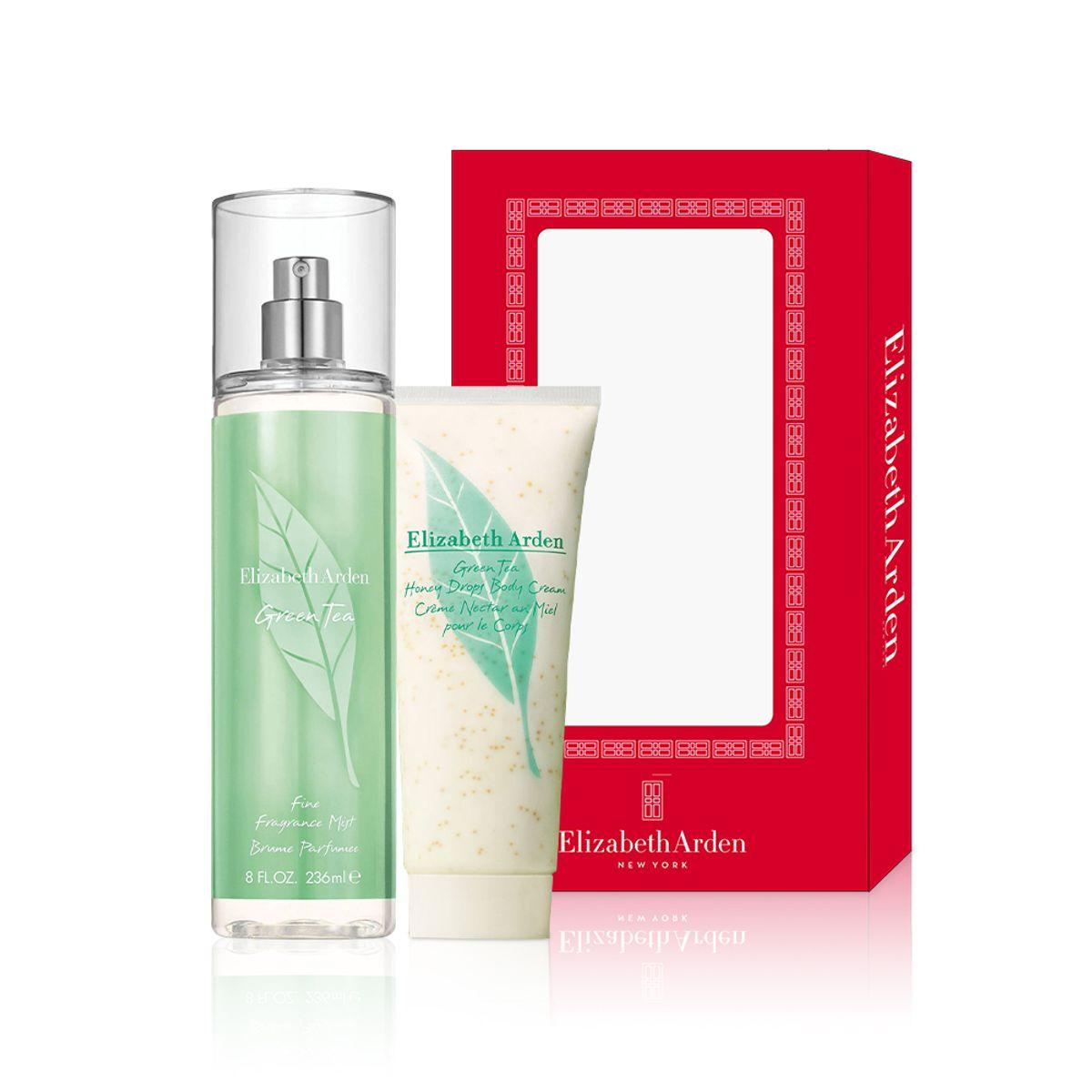 [2PACK] Green Tea Body Mist 236ml + Body Cream 100ml