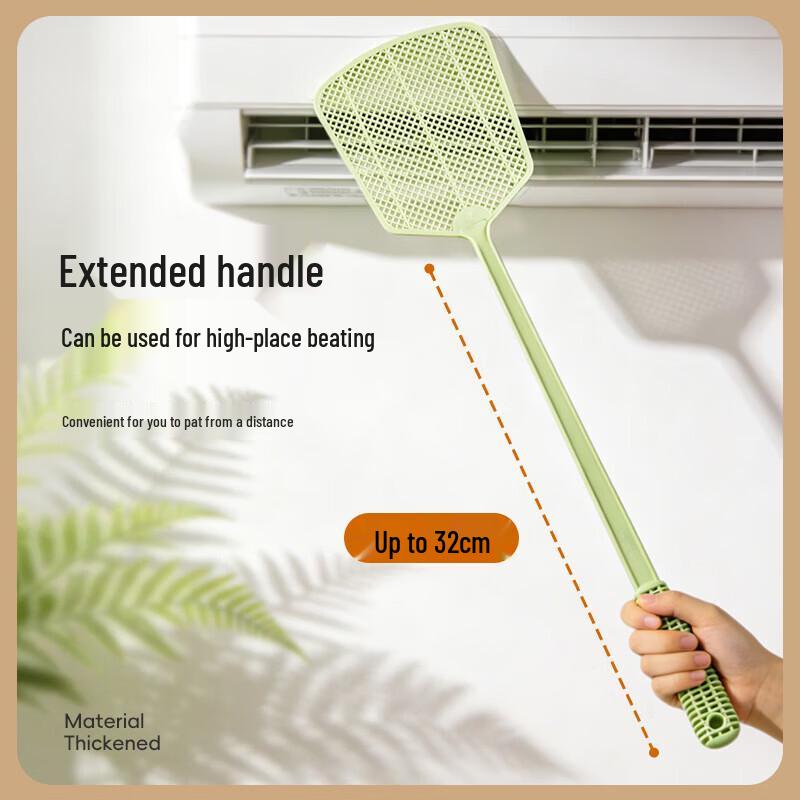 Dirong Plastic Fly Swatters 10-Pack