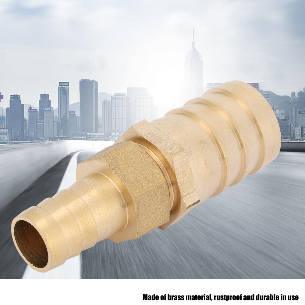Brass Barbed Reducing Bushing Female Thread Pipe Fitting Connector Adapter (16 25mm)