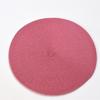 Ningxin PP Round Hand-woven Placemat Thermal Insulation Mat Table Mat Hotel Western Food Mat Non-slip Mat Home Decoration