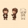 POP MART Hirono The Other One Blind Box Figures, Random Design Box Toys for Modern Home Decor