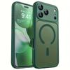 Magnetic Translucent Phone Case For iPhone 17 16 Pro Max For Magsafe Shockproof Matte Cover For iPhone 15 14 17 Pro Max Case