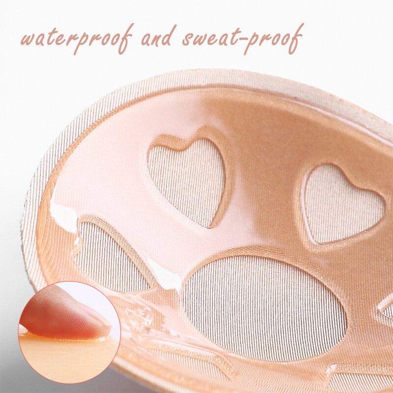 2 pçs sutiã mamilo capa de silicone sem alças coelho lingerie bralette mamilo orelhas de coelho push up pasties capa sutiã feminino