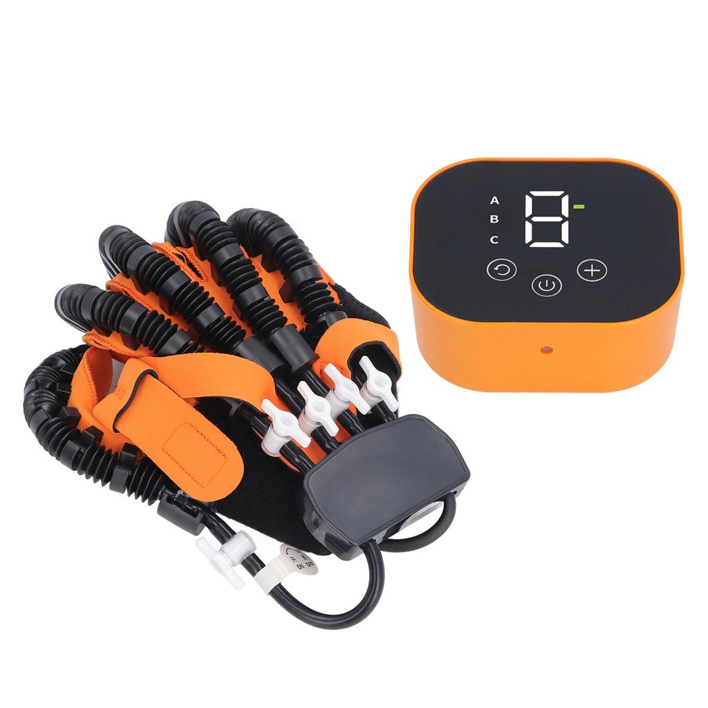 Rehabilitationsroboterhandschuh für die rechte Hand, Schlaganfall-Erholungshandschuh, Fingerflexibilitäts-Krafttrainer