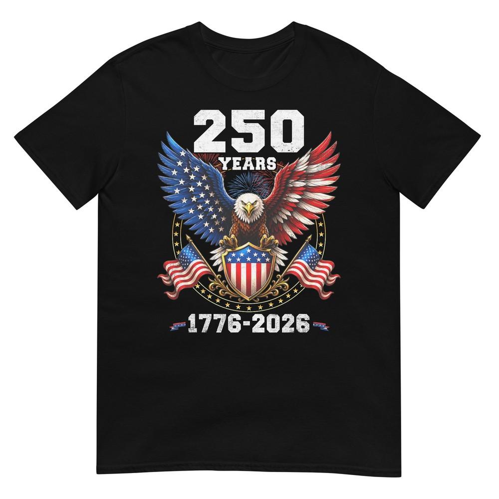 250 Anniversary Usa Patriotic 250 Years American 4th Of July TShirt