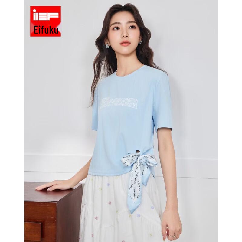 IEF 2026 Summer Korean Style Versatile T-shirt S