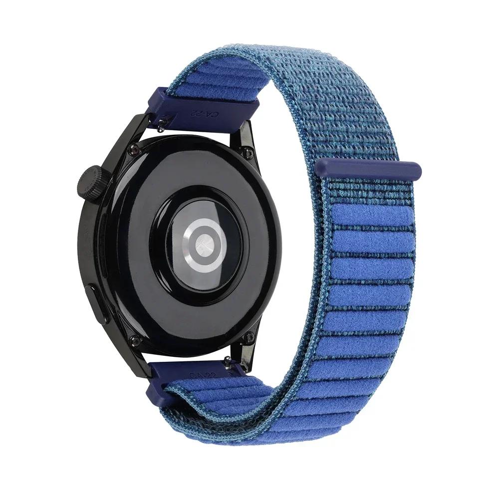 22mm Velcro Strap for For Redmi Watch 5 Active/Lite Nylon Loop Band Xiaomi Watch S4/S3/S2 46mm/S1 Pro/color 2 Braided Bracelets