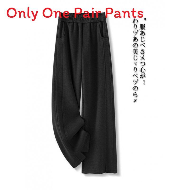 Womens Wide Leg Pants Casual Trousers With Polyester And Elastane For Spring Autumn Comfortable Fit