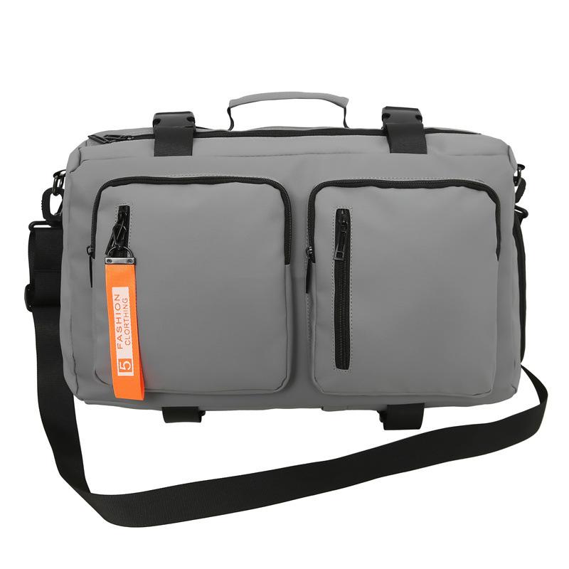 Multifunctional Men's and Women's Same Style, Multi-pocket Goingout for Leisure, Large-capacity Portable Travel Bag with Shoe Compartment, Fitness Bag