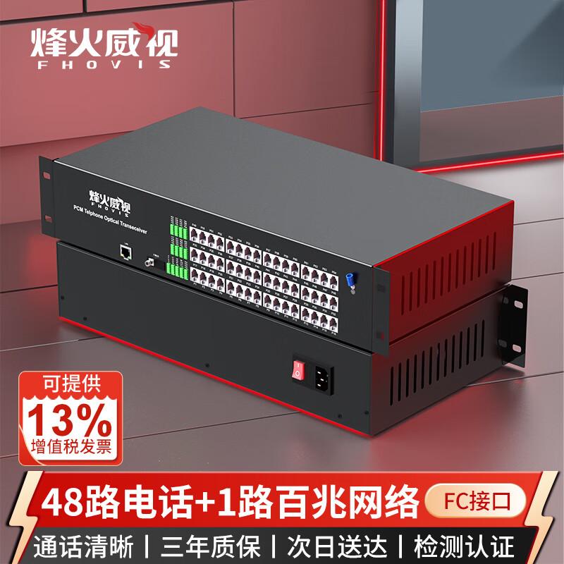Fenghuo Weishi PCM Voice Telephone Optical Transceiver
