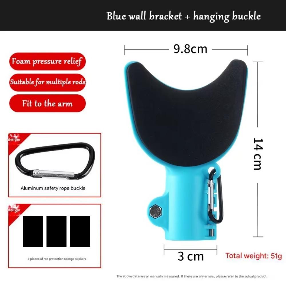 

2pcs Universal Fishing Brace Cushion Fishing Tackle Comfortable Aid Elbow Rest Pad Casting 2pcs синий