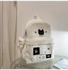 Süßer Katzen-Punkt-Rucksack Für High-School-Mädchen Nylon-Schultasche