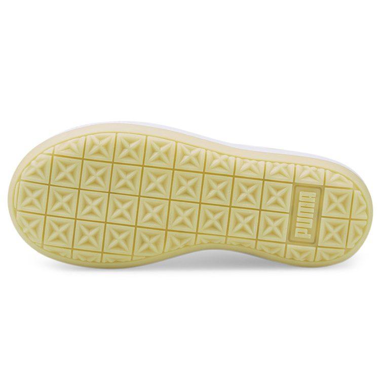 PUMA Suede Mayu Thick Sole Minimalistic Casual Skateboarding Shoes Khaki Women's 380686-12