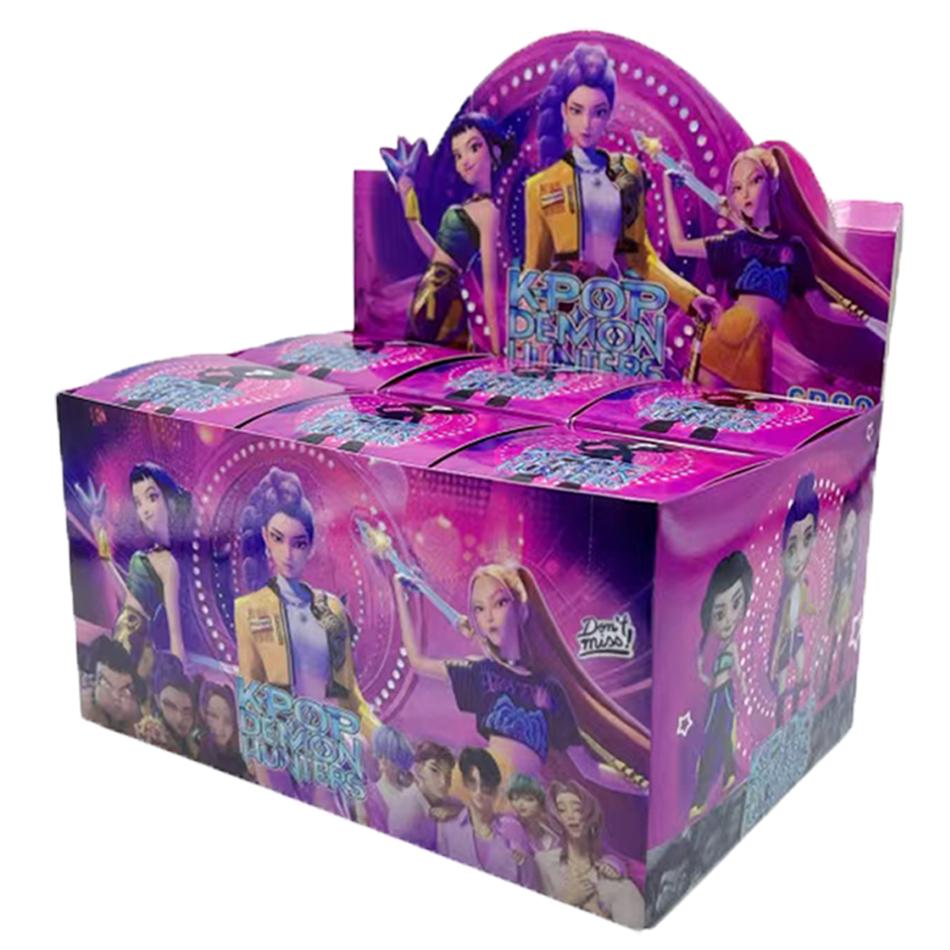 Kpop Dämonenjäger Figur PVC Modell Cartoon Gaming Zubehör Schreibtischdekoration Sammlerpuppe Geburtstagsspielzeug Kindergeschenk