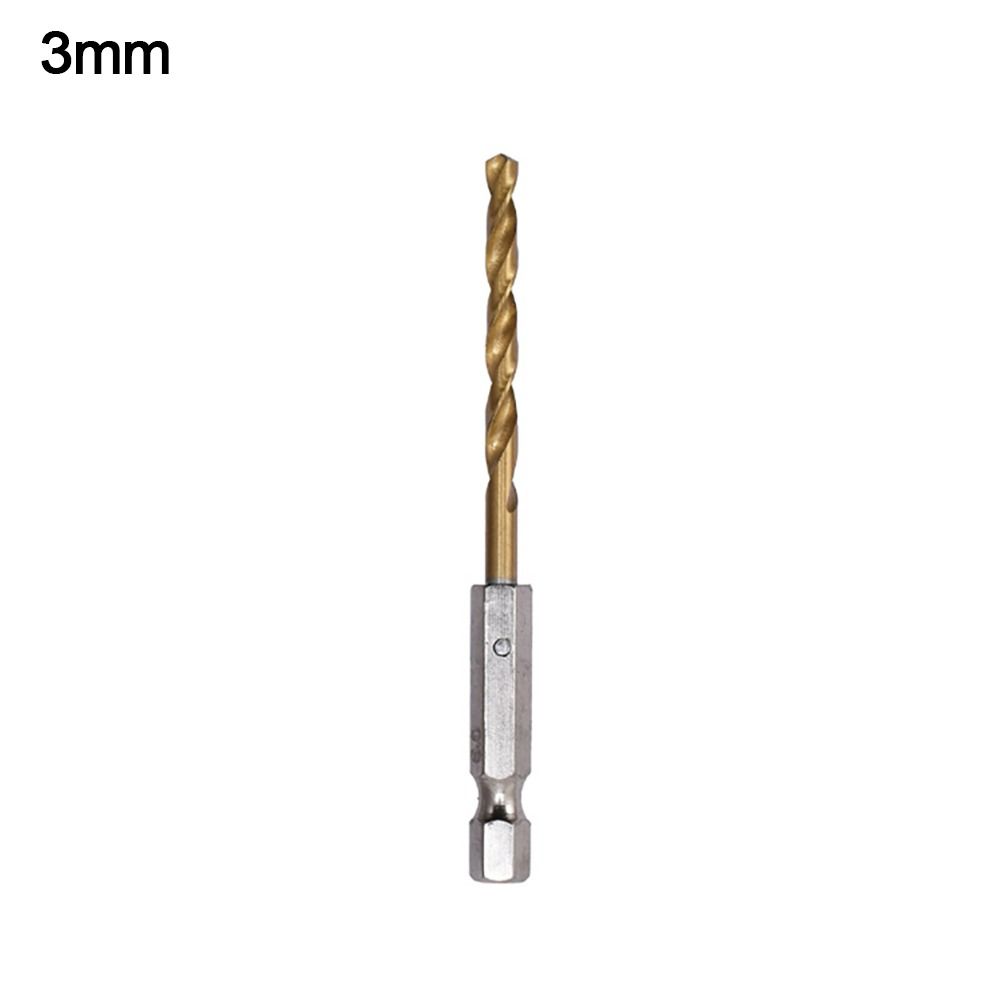 High Hardness 1.5mm-10.0mm Hex Shank Cobalt Twist Drill Drilling Tools Twist Drill Bit Drill Bit