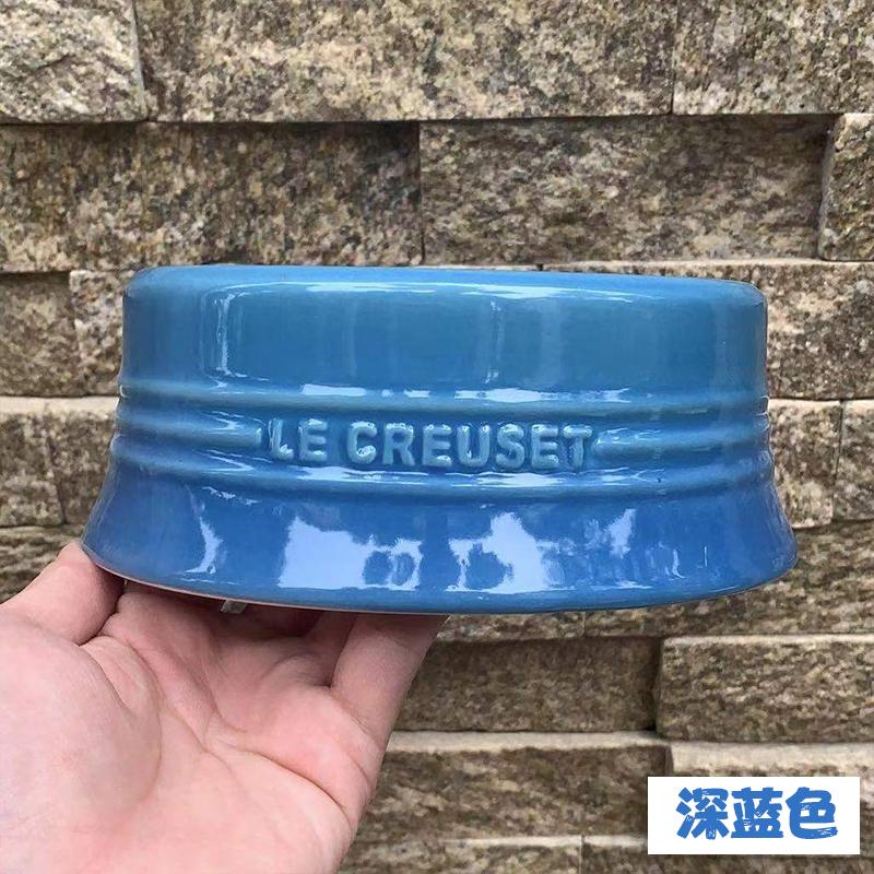 LeCreuset Vēsa Krāsa Apaļa Emaljēta Mājdzīvnieku