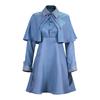 (Kids 120) Harry Potter Fleur Isabelle Delacour Cosplay Costumes Beauxbaton School Uniform Set for Kids Adults