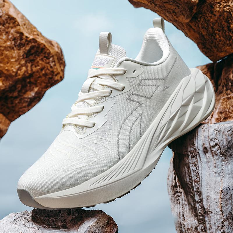 Zapatillas de Running para Hombre Entrenador Carrera Exterior Transpirables Amortiguación Zapatos de Lujo Zapatillas Malla Zapatillas Todoterreno Pareja Antideslizantes Moda