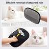 Cat Hair Remover Glove Cat Grooming Gloves Two-Way Reusable Washable Gentle Dog Brush For Detailing Grooming Scratching Cleaning