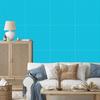 Turquoise Dots Wallpaper, Soft Forms for Living Room and Bedroom 50x1000