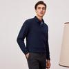 Shanshan Men's Thermal Brushed Fleece Polo T-Shirt