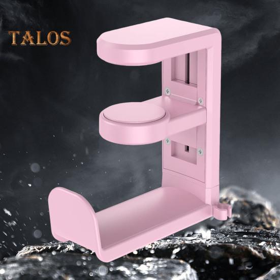 Stojan na sluchátka otočný o 360 stupňů Design herního ovladače Stojan na sluchátka proti pádu Úložný stojan se zesílenou silikonovou podložkou