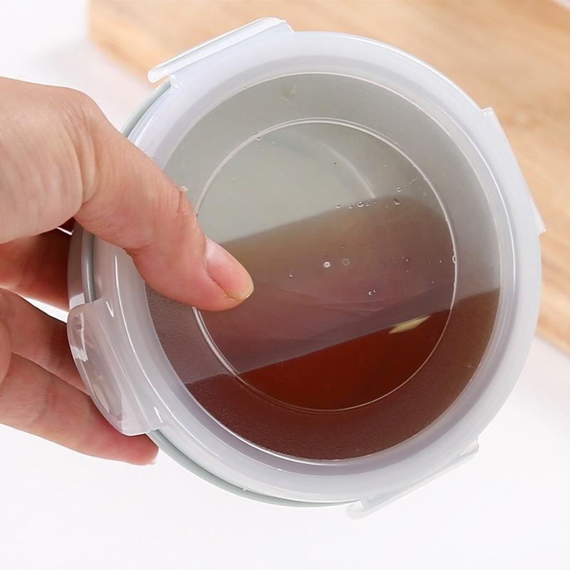 Lebensmittel Obst Lagerung Box Tragbare Fach Kühlschrank Gefrierschrank Organizer Sub-Verpackt Fleisch Zwiebel Ingwer Klar Crisper