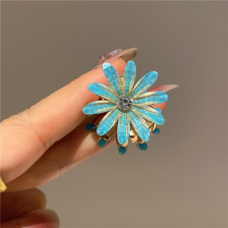 Pearl Rhinaute Small Hair Clip Female Net Celebrity Delicate High Ponytail Clip Korean Advanced Side Broken Hair Clip Headwear