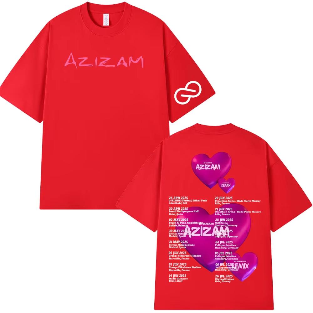 Ed Sheeran Azizam Srdce Balón Tričko Bavlna Ležérní Krátký Rukáv Tričko Muži Ženy Móda Útulná Trička Košile Oversized Streetwear