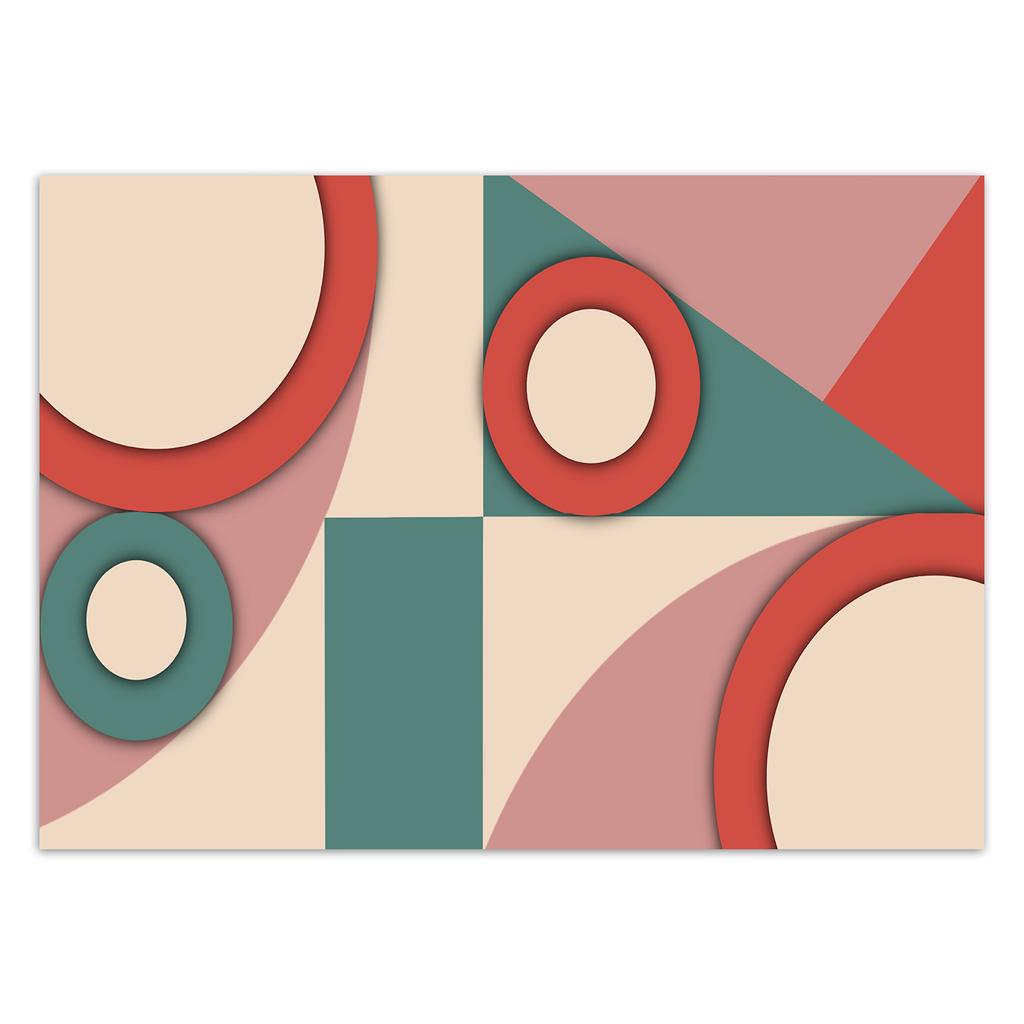 Wallpaper Geometric Shapes Abstraction