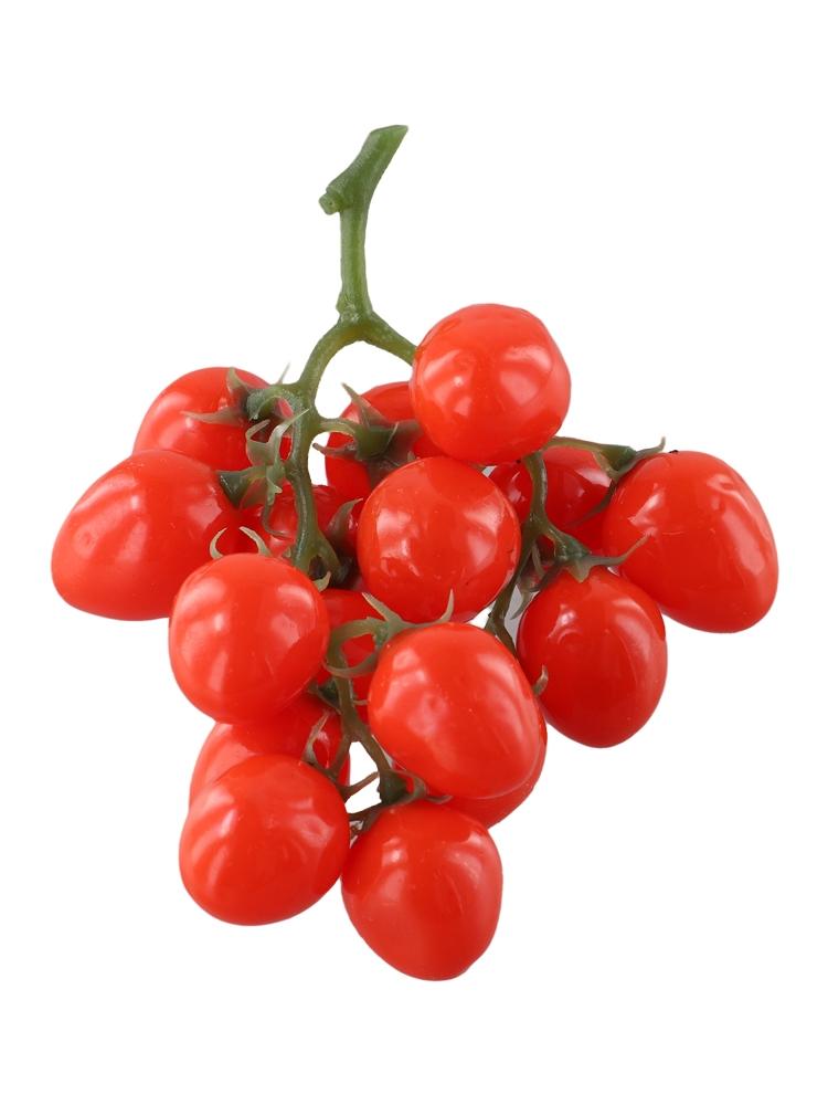 High Quality Imitation Tomato Bunch with Realistic Touch 19cm Fruit Vegetable