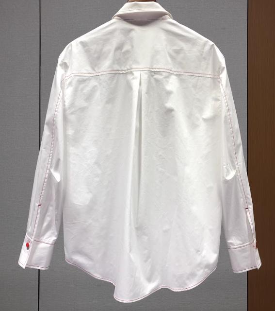 Women's Loose Embroidered Brushed Tencel Shirt - Spring 2026