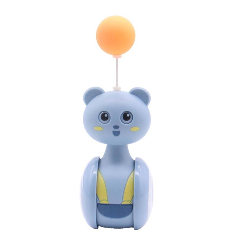 

Новые игрушки для кошек для саморазвлечения и от скуки, Небьющиеся куклы для питомцев, Игрушки с перьями для кошек, Маленькие игрушки, Товары для кошек, Игрушки-мишки Blue - ball