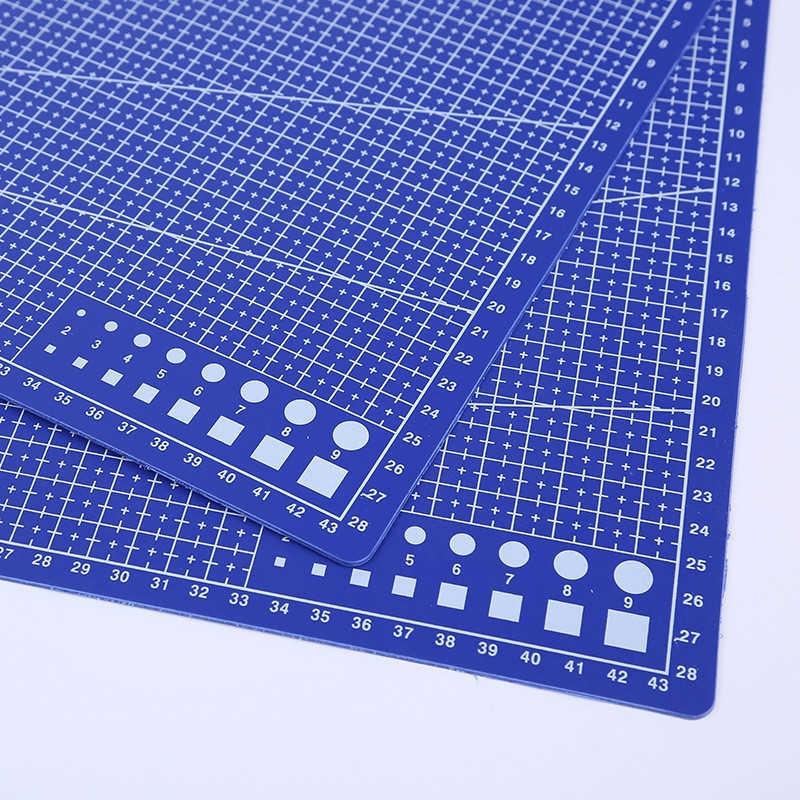 A3/A4/A5 DIY Grid Line Tool Pvc Rectangular Cutting Mat Plastic Patchwork Cut Pad Sewing Supplie
