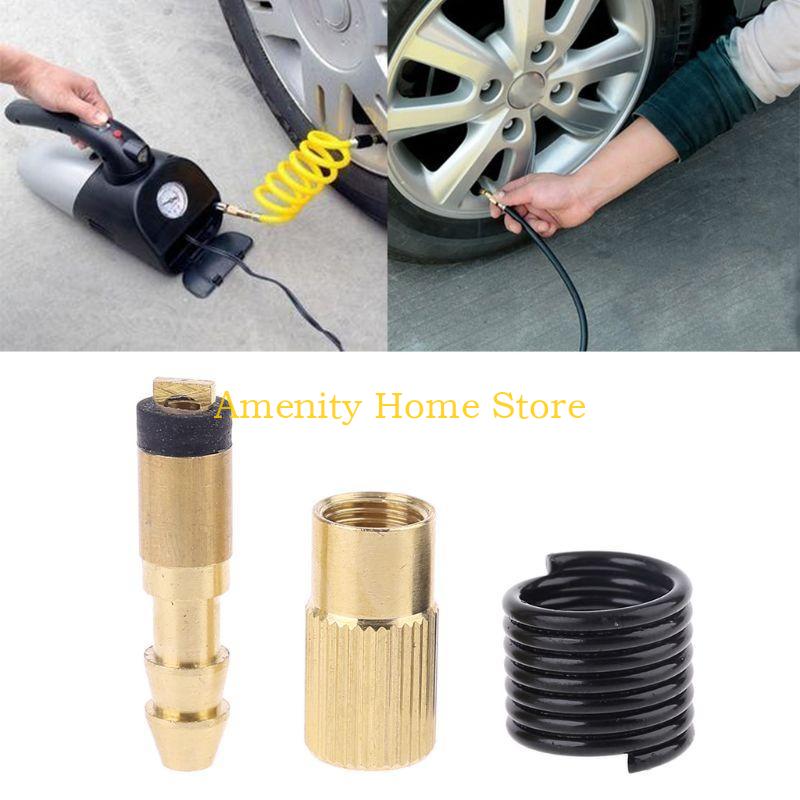F26C Professional Tire Inflator Blow Gun Adapter Nozzle Twist-On Type for Car Pump Air Compressor Tire inflator Gauge for w/
