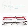 Vision Care TR90 Ultralight Half Frame Reading Glasses Semi Rimless Reader Eyeglasses